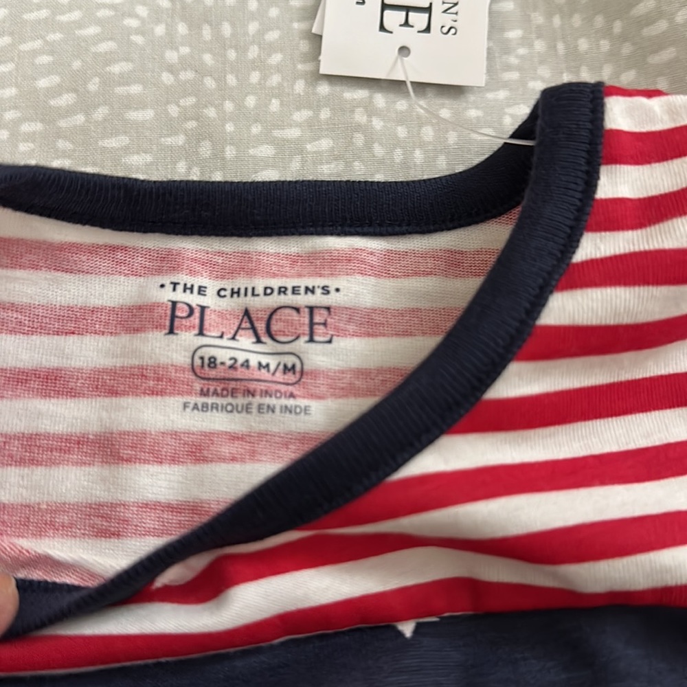 NWT THE CHILDREN’S PLACE TODDLER SUMMER ONE PIECE SIZE 18-24 M - Picture 6 of 9